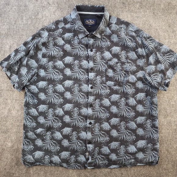 Nat Nast Shirt XL‎ Floral Short Sleeve Silk Blend Button Up Multicolor Tropical - Picture 1 of 8